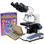 2000X LED Microscope with 3D-Stage, Book