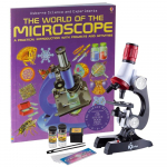 100-1200X LED Kid's Beginner Microscope Toy Set