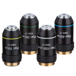 10X 20X 40X 100X Microscope Objective Lens Set