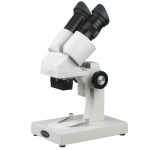 20X-30X Stereo Microscope with Metal Pillar Stand