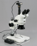 3.5X-90X Trinocular Zoom Microscope, 1.3MP
