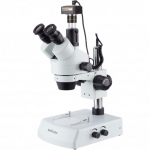 3.5X-90X Trinocular Stereo Zoom Microscope, 5MP