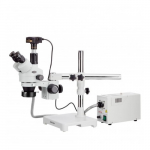 3.5X-90X Trinocular Stereo Microscope, 10MP