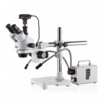 3.5X-90X Trinocular Stereo Microscope, 10MP
