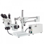 3.5X-90X Simul-Focal Microscope, Fiber Optic
