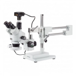 3.5X-90X Simul-Focal Microscope, 5MP, USB 3.0