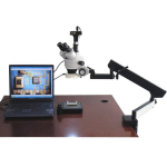 3.5X-90X Trinocular Microscope 48-LED Light