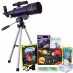 Kid's Telescope 15-150X 300 x 70mm