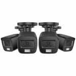 Black 3K (5MP) TVI Audio / Dual Light Bullet Camera Set