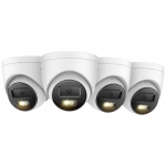4K (8MP) PoE IP Dome 2.8mm Lens Camera Set