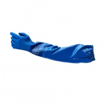 23-201-10 Long Sleeve Glove, Rubber, 2XL, Blue