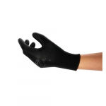 48-126-10 Glove, Black, Abrasion Level 4, Grip, Size 10