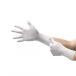 Microflex C100 Clean Nitrile Glove, L, White
