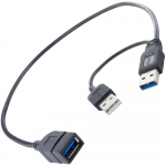 USB3 Power Adapter Y-Cable