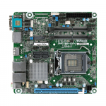 Mini-ITX Motherboard 1xPCIe x16 (Gen3), 4xUSB