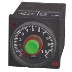 409B Series 1/16 DIN Push Button Timer 1/10 Range