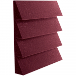 Studiofoam Panel 2" x 12" x 12" Burgundy