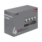 5MP IP Surveillance Kit Video Recorder Cameras