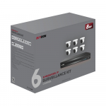8MP IP Surveillance Kit Video Recorder Cameras
