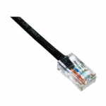 UTP Bootless Patch Cable, Black, 15ft, CAT6, 550MHz