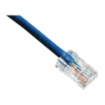 UTP Bootless Patch Cable, Blue, 25ft, CAT6, 550MHz