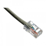 UTP Bootless Patch Cable, Gray, 10ft, CAT6, 550MHz