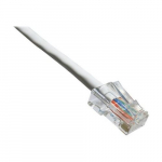 UTP Bootless Patch Cable, White, 50ft, CAT6, 550MHz