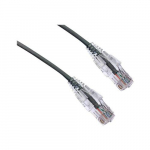 Ultra-Thin Snagless Patch Cable, Gray, 25ft