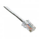 Bootless Patch Cable, White, 150ft, Cat6, 550MHz