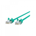 Cat5e Patch Cable, Green, Snagless 1ft