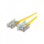 Cat5e Non-Booted UTP Patch Cable, Yellow 6ft