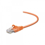 Cat5e Patch Cable, Orange, Snagless 10ft