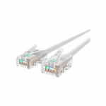 Cat5e Non-Booted UTP Patch Cable, White 50ft