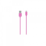 Micro USB to USB 2.0 Type A Cable, Pink 4ft