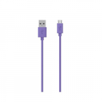 Micro USB to USB 2.0 Type A Cable, Purple 4ft