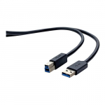 USB 3.0 DSTP Cable, USB Type A to USB Type B, 6ft