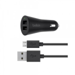 Boost up 2PORT Car Charger with PWR USB-A