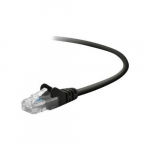 TAA Cat5e Snagless Patch Cable, Black, 3ft