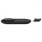 Black 3-in-1 Wireless Charging Pad with Qi2 15W