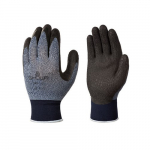 Natural Rubber Palm Coated Work Gloves, L