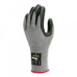 Cut-Resistant Gloves, L, Nitrile Palm, Gray