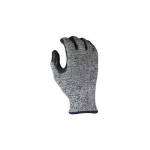 Flat-Dipped Gray Cut-Resistant Gloves, Size 11