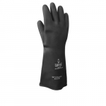 Heavy Duty Chemical Resistant Gloves, XL, Black