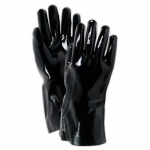 Neoprene Gloves, Smooth Grip, Black, L