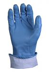 Chemical Resistant Gloves, 11 mil, L, Blue