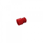 Non-Sterile Cap, 12x17.5mm Red Polyethylene