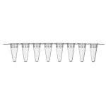 Thin Wall PCR Tube, 0.2ml Clear with Dome Shaped Cap