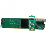 4-Channel NDI Encoder/Decoder OpenGear Card with SFP+