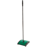 Sweeper with 2 Nylon Brush Rolls 7-1/2"