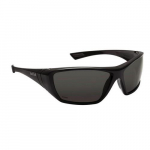 Hustler Safety Glasses, Black Frame Polarized Lens